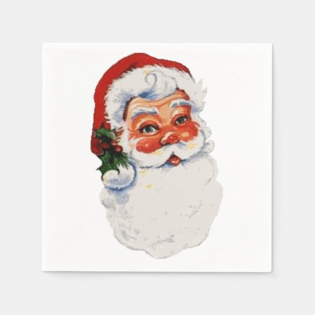 Weihnachtsmann! Serviette (Vorderseite)