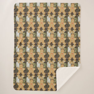 Weihnachtsmann Sherpadecke