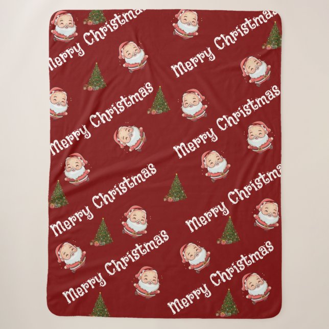 Weihnachtsmann  sherpadecke (Vorderseite)