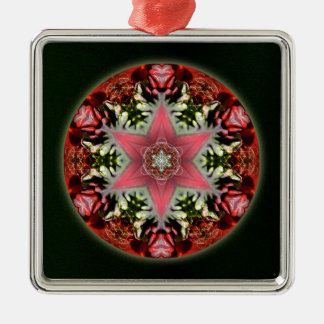 Weihnachtsmann Silbernes Ornament