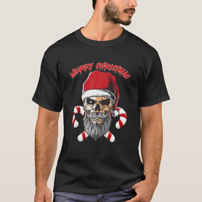 Weihnachtsmann Sonnenschein Weihnachtsmannmütze We T-Shirt (Vorderseite)