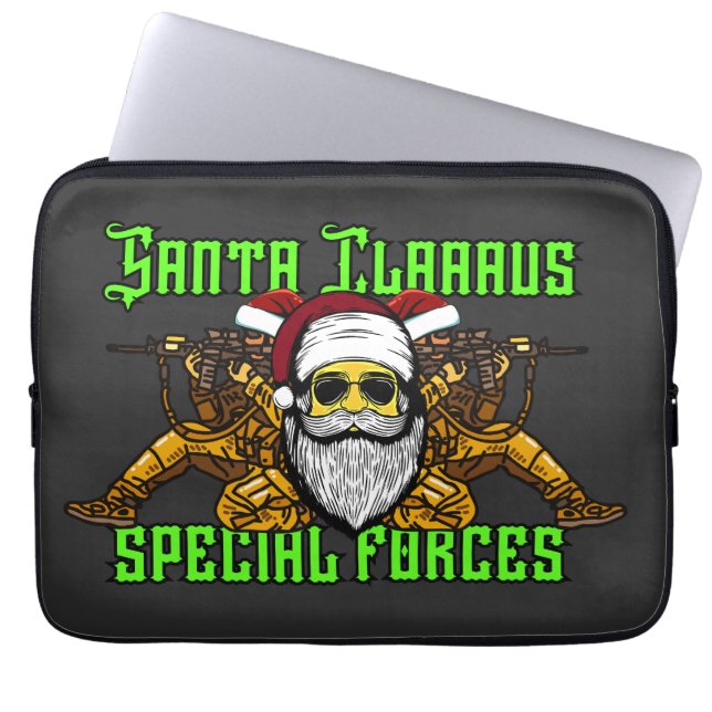 Weihnachtsmann, Spezialeinheiten, Armee Laptopschutzhülle (Vorderseite)