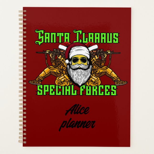 Weihnachtsmann, Spezialeinheiten, Armee Planer (Vorderseite)