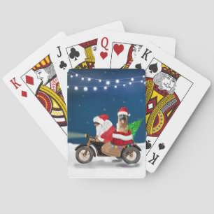 Weihnachtsmann Spielkarten