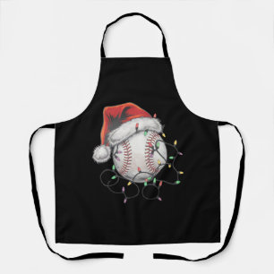 Weihnachtsmann Sport Weihnachten Baseballspieler Schürze