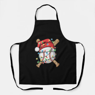 Weihnachtsmann Sport Weihnachten Baseballspieler Schürze