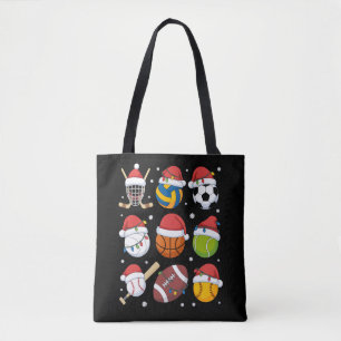 Weihnachtsmann Sport Weihnachten Sportball Spieler Tasche