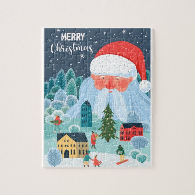 Weihnachtsmann Stadt (Vertikal)