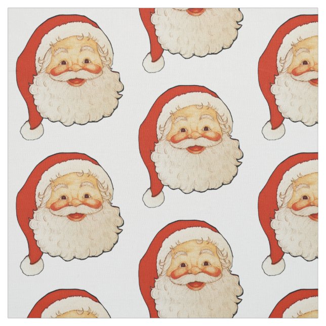 Weihnachtsmann Stoff (Muster)