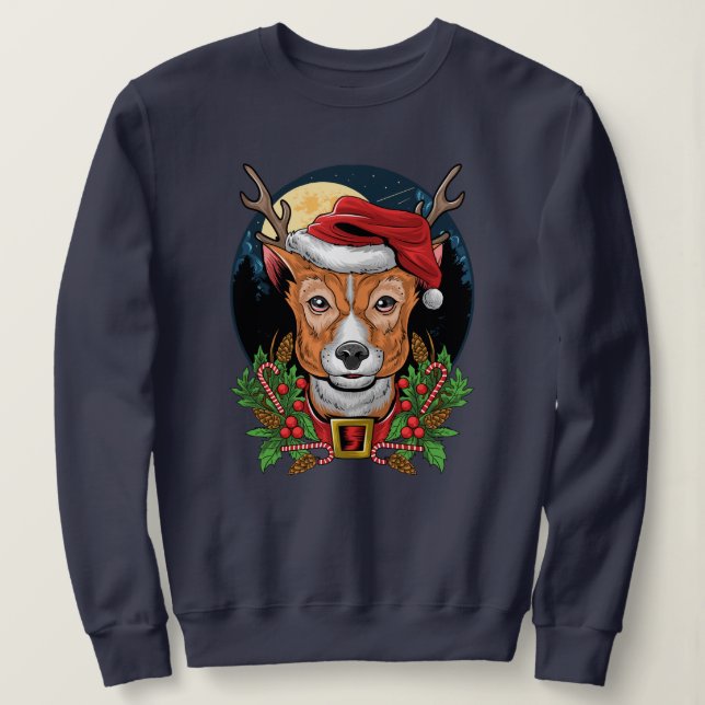 Weihnachtsmann Sweatshirt (Design vorne)