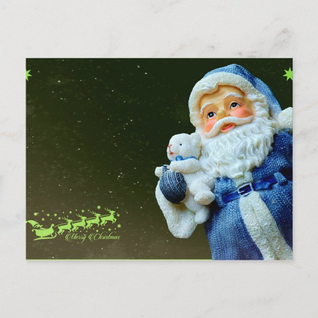 Weihnachtsmann & Teddy Bären Weihnachten (Vorderseite)