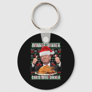 Weihnachtsmann Trump Spaß Funny Trump Weihnachten  Schlüsselanhänger