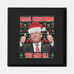 Weihnachtsmann Trump Spaß Funny Trump Xmas 1 Magnet