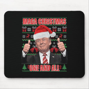 Weihnachtsmann Trump Spaß Funny Trump Xmas 1 Mousepad