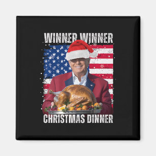 Weihnachtsmann Trump Spaß Funny Trump Xmas Magnet