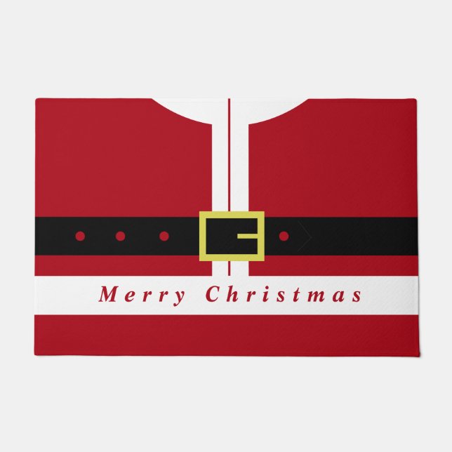 Weihnachtsmann Türmatte (Vorderseite)