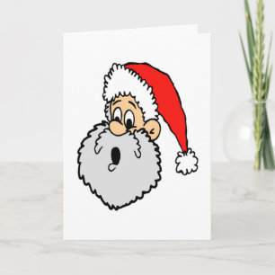 Weihnachtsmann überrascht Weihnachten als Weihnach