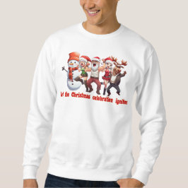 Weihnachtsmann und Freunde Sweatshirt