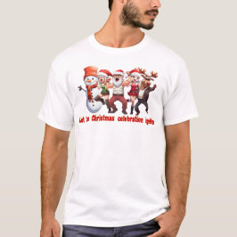 Weihnachtsmann und Freunde T-Shirt