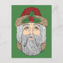 Weihnachtsmann/Vater Weihnachten Postkarte