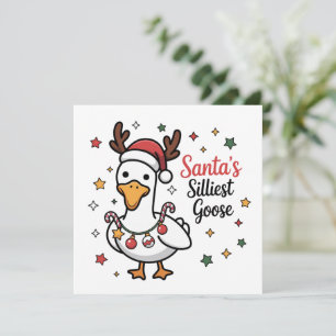 Weihnachtsmann Verrückte Gans Weihnachten Ente Lus
