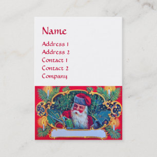 WEIHNACHTSMANN VINTAGE VISITENKARTE
