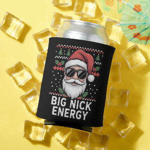 Weihnachtsmann Weihnachten Big Nick Energie-Party Dosenkühler