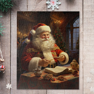 Weihnachtsmann Weihnachten im Vintage-Stil