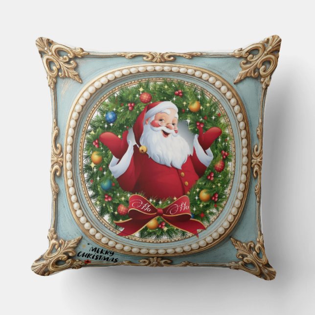 Weihnachtsmann Weihnachten  Kissen (Vorderseite)