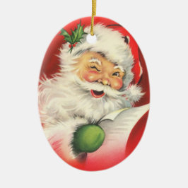 Weihnachtsmann Weihnachten Weihnachtsmann individu Keramikornament