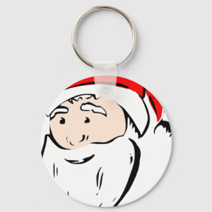 Weihnachtsmann Weihnachten Winter Dezember Frieden Schlüsselanhänger