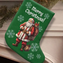 Weihnachtsmann Weihnachts-Strumpf individuell gest