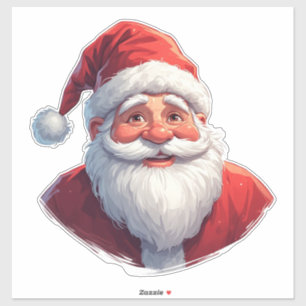 Weihnachtsmann-Weihnachtsdekoration für das Fest Aufkleber