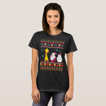 Weihnachtsmann-Weihnachtshässlicher Strickjacke-T