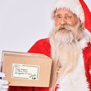 Weihnachtsmann Weihnachtsschlittenpost