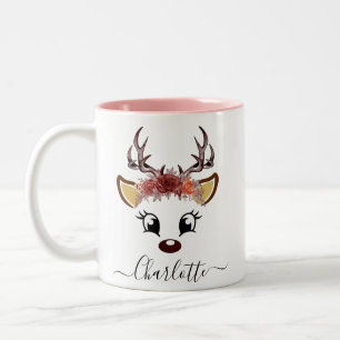 Weihnachtsmann Zweifarbige Tasse