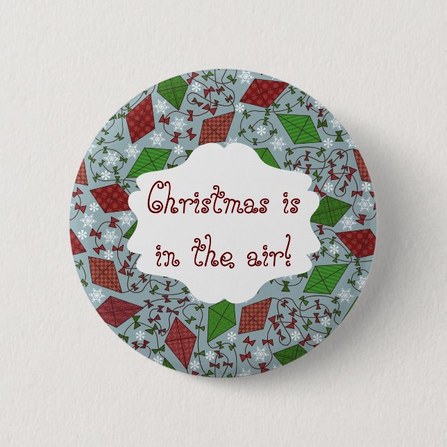 Weihnachtsmänner Button (Vorderseite)