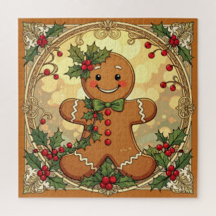 Weihnachtsmänner-Gingerbread-Mann-Kekse Festlich W