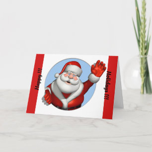 Weihnachtsmannkarte Karte