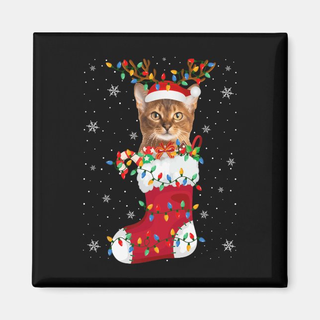 WEIHNACHTSMANNMÜTZE A MAGNET (Vorne)