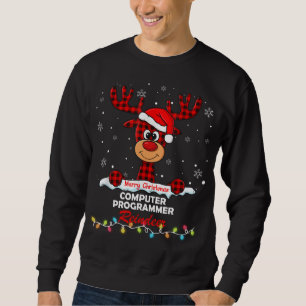 Weihnachtsmannmütze Buffalo Pla Sweatshirt