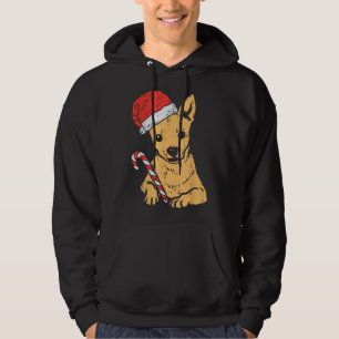 Weihnachtsmannmütze Chihuahua Chiwawa Dog Weihnach Hoodie