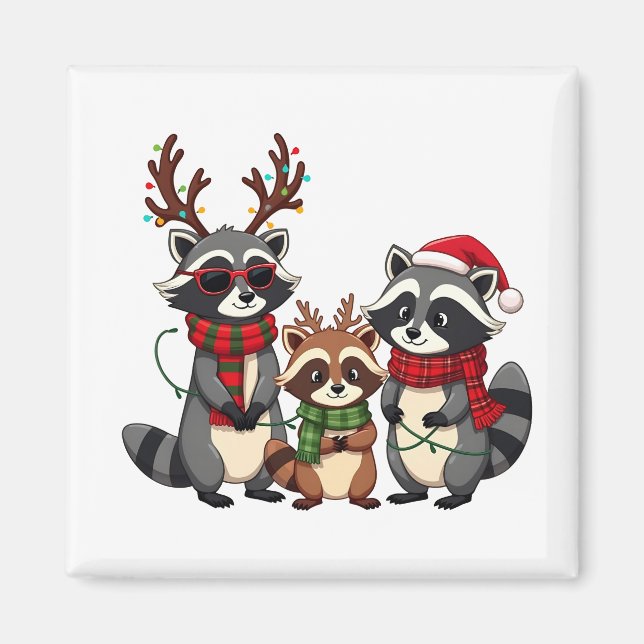 Weihnachtsmannmütze der Weihnachtsrabatte Magnet (Vorne)