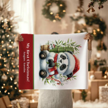 Weihnachtsmannmütze des ersten Weihnachtsbären des