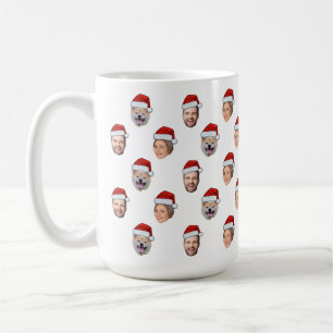 Weihnachtsmannmütze Face 3 Fotos Weihnachtsgeschen Kaffeetasse