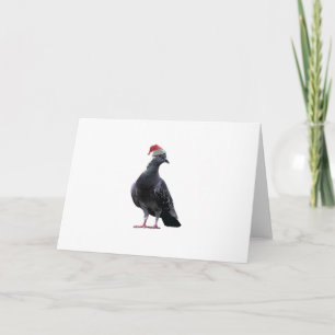 Weihnachtsmannmütze Feiertagskarte