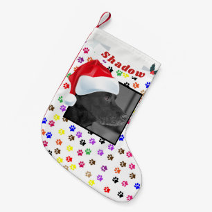 Weihnachtsmannmütze für kleiner weihnachtsstrumpf