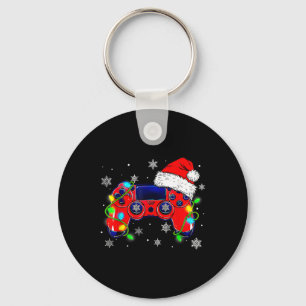 Weihnachtsmannmütze Gamer Bo Schlüsselanhänger