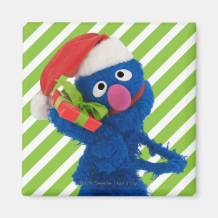 Weihnachtsmannmütze Grover Magnet