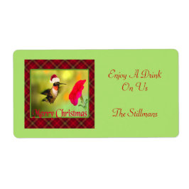 Weihnachtsmannmütze Hummingbird Weihnachten